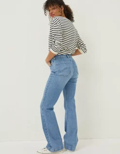 Women FatFace Jeans & Dungarees|Fly Flare Comfort Stretch Jeans