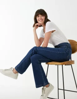 Women FatFace Jeans & Dungarees|Fly Flare Comfort Stretch Jeans