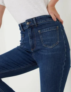 Women FatFace Jeans & Dungarees|Fly Flare Comfort Stretch Jeans