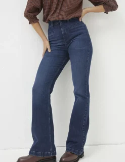 Women FatFace Jeans & Dungarees|Fly Flare Jeans
