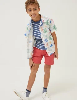 Boys FatFace View All|Fossil Printed Shirt