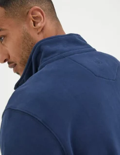 Men FatFace View All|Fowey Half Neck Sweatshirt