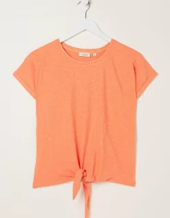 Women FatFace Tops & T-Shirts|Fran Tie Front Top