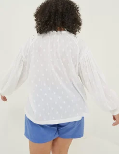 Women FatFace Shirts & Blouses|Freya Lace Blouse