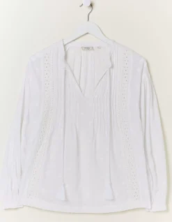 Women FatFace Shirts & Blouses|Freya Lace Blouse