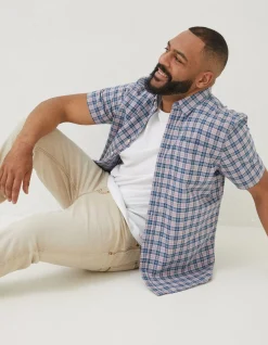 Men FatFace Shirts|Galston Check Shirt