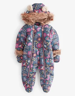 Girls FatFace View All|Garden Floral Print Snowsuit