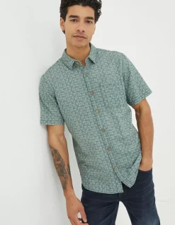 Men FatFace View All|Geo Print Shirt