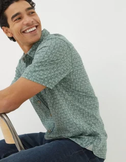Men FatFace View All|Geo Print Shirt