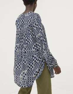 Women FatFace View All|Georgie Patchwork Geo Tunic