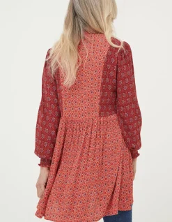 Women FatFace Shirts & Blouses|Gerry Craft Geo Tunic