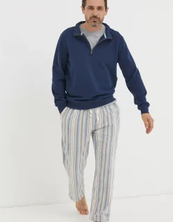 Men FatFace View All|Glasgow Stripe Pyjama Bottoms