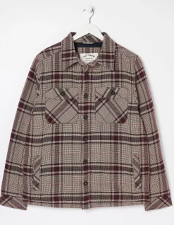 Men FatFace View All|Glen Check Overshirt