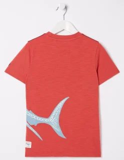 Boys FatFace View All|Glow-In-The-Dark Shark T-Shirt