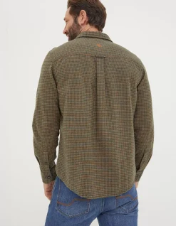 Men FatFace View All|Glynde Grid Check Shirt