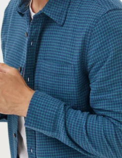 Men FatFace View All|Glynde Grid Check Shirt