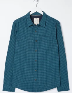 Men FatFace View All|Glynde Grid Check Shirt