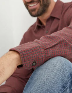 Men FatFace View All|Glynde Grid Check Shirt