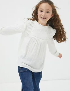 Girls FatFace View All|Grace Frill Blouse