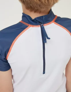Boys FatFace View All|Graphic Rash Vest