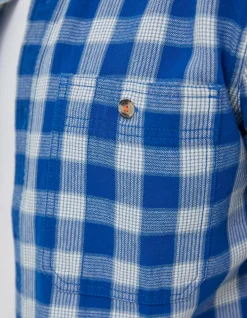 Men FatFace Shirts|Grid Check Shirt