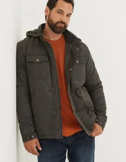 Men FatFace Coats & Jackets|Hadley Hooded Jacket