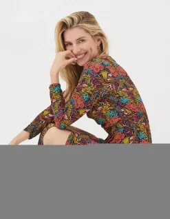 Women FatFace View All|Haldon Art Floral Midi Dress