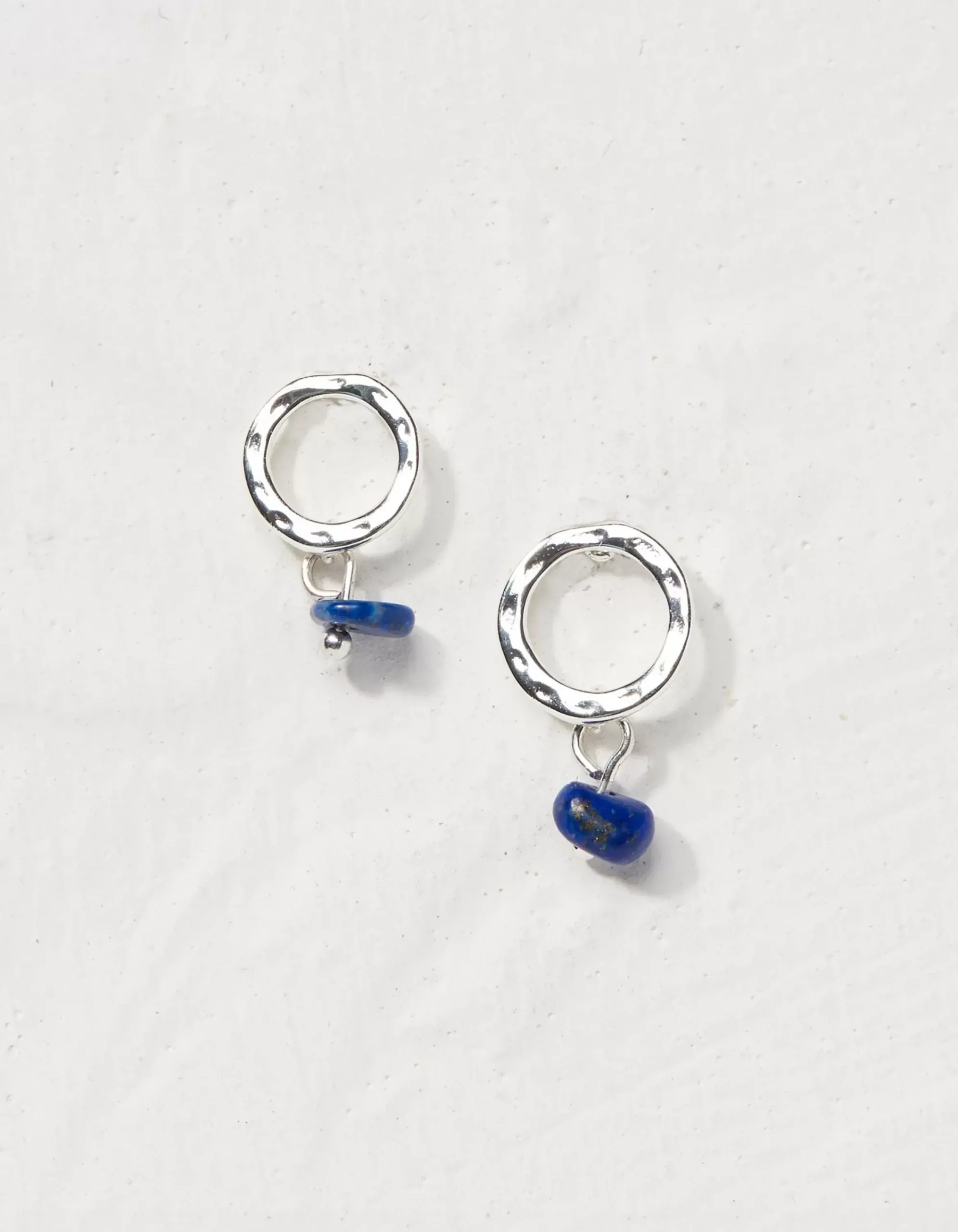 Women FatFace View All|Hammered Stone Earrings