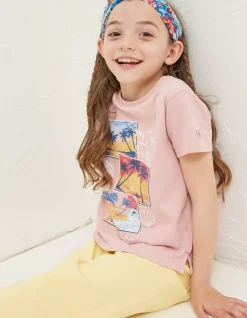 Girls FatFace View All|Happy Days Graphic T-Shirt