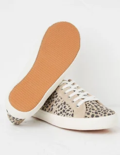 Women FatFace View All|Harlow Animal Print Lace Up Trainers