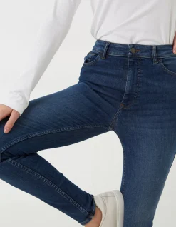 Women FatFace Jeans & Dungarees|Harlow High Waist Stretch Skinny Jeans