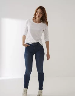 Women FatFace Jeans & Dungarees|Harlow High Waist Stretch Skinny Jeans