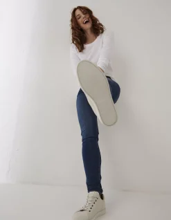 Women FatFace Jeans & Dungarees|Harlow High Waist Stretch Skinny Jeans