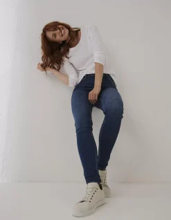 Women FatFace Jeans & Dungarees|Harlow High Waist Stretch Skinny Jeans