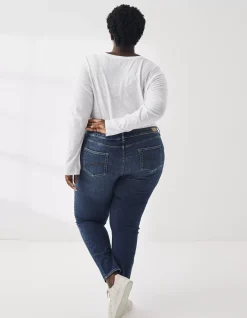 Women FatFace Jeans & Dungarees|Harlow High Waist Stretch Skinny Jeans
