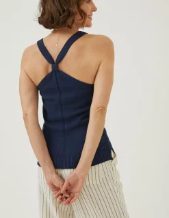 Women FatFace Knitwear|Harriet Halter Top