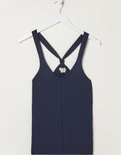 Women FatFace Knitwear|Harriet Halter Top