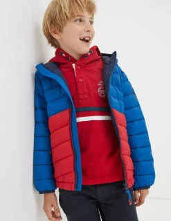 Boys FatFace View All|Harry Colour Block Padded Jacket