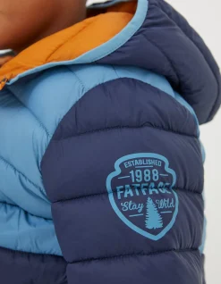 Boys FatFace View All|Harry Colour Block Padded Jacket