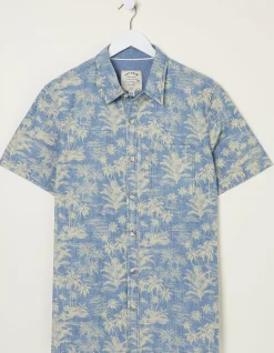 Men FatFace Shirts|Hawaiian Print Shirt