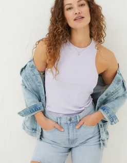 Women FatFace Tops & T-Shirts|Haylee Rib Vest