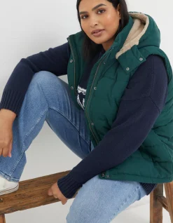 Women FatFace Coats & Jackets|Hayley Gilet