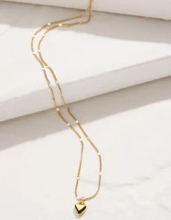Women FatFace View All|Heart Necklace
