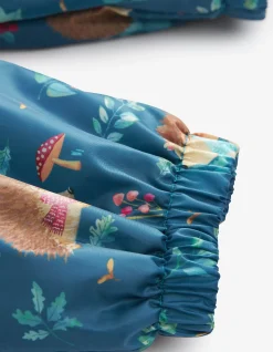 Girls FatFace View All|Hedgehog Print Puddlesuit