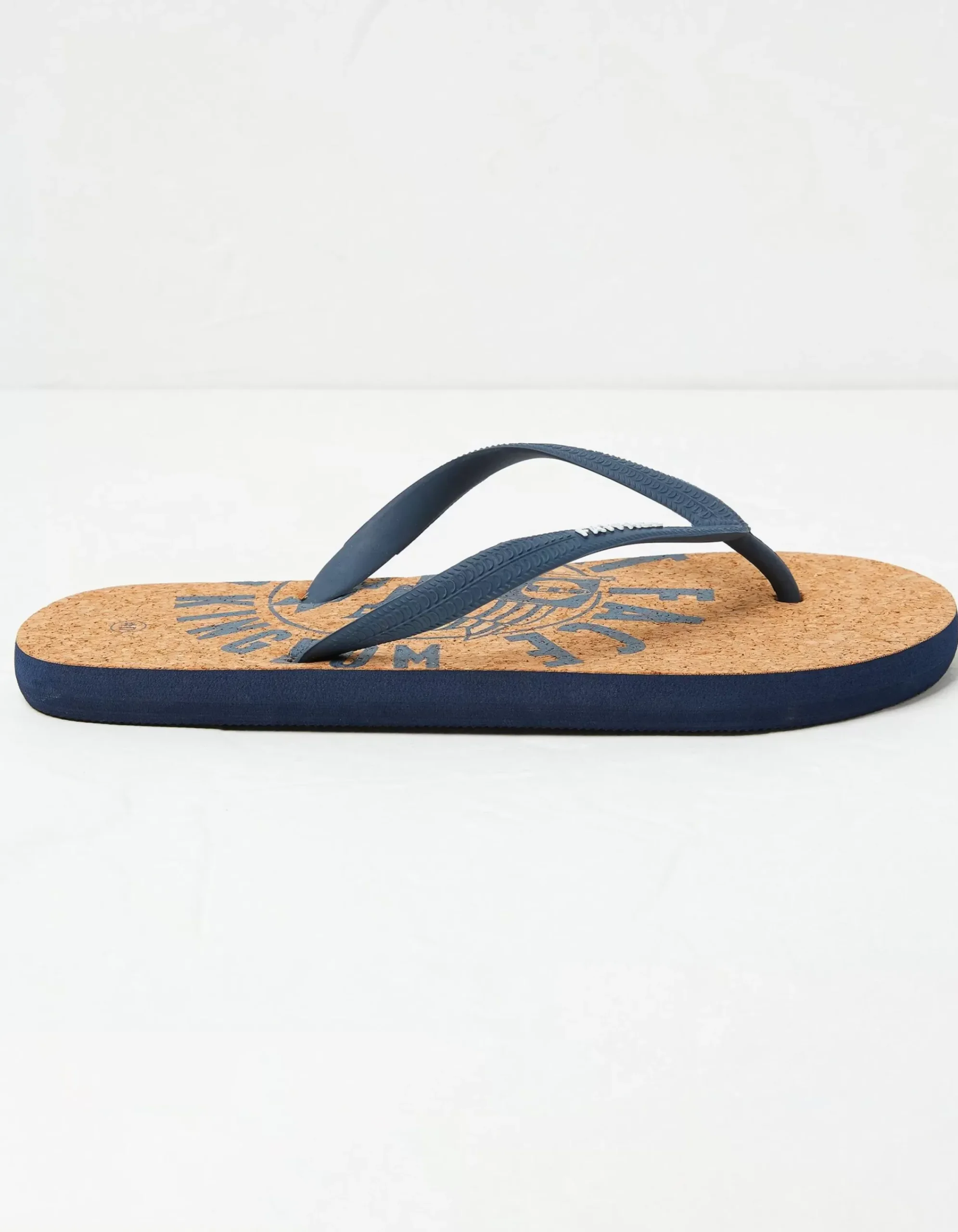Men FatFace View All|Henley Cork Logo Flip Flops