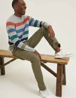 Men FatFace Trousers & Chinos|Heyshott Slim Stretch Chino