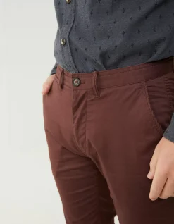 Men FatFace Trousers & Chinos|Heyshott Slim Stretch Chino