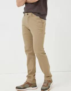 Men FatFace View All|Heyshott Slim Textured Chinos