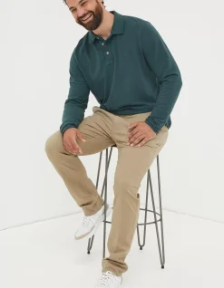 Men FatFace View All|Heyshott Slim Textured Chinos