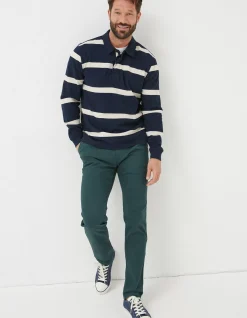 Men FatFace View All|Heyshott Slim Textured Chinos